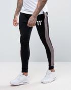 11 Degrees Joggers In Skinny Fit - Black