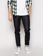 Nudie Jeans Grim Tim Slim Fit Dark Navy - Navy
