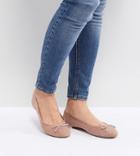 New Look Ballerina Pump-pink