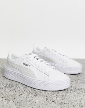 Puma Smash Platform Sneakers-white
