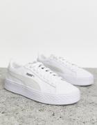 Puma Smash Platform Sneakers-white