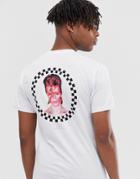 Vans X David Bowie T-shirt With Back Print In White