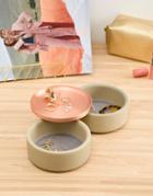 Umbra Concrete Jewelry Holder With Copper Lid - Multi