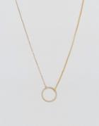 Pieces Genia Pendant Necklace - Gold