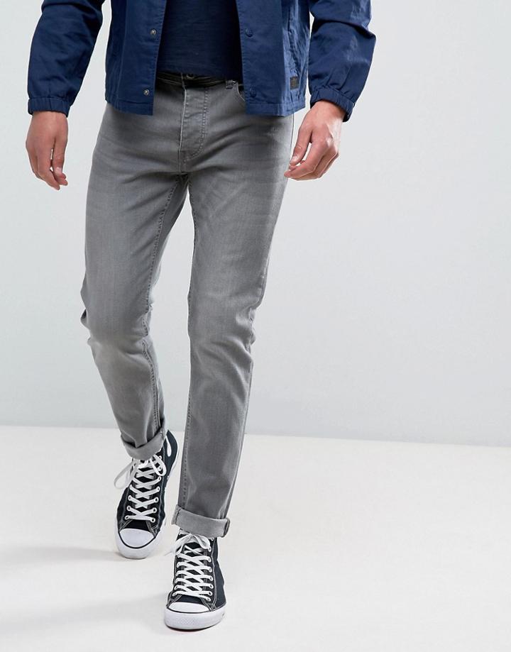 Threadbare Riley Skinny Jean - Gray