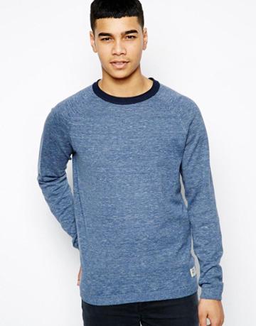 Jack & Jones Sweater With Contrast Trim