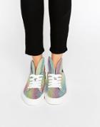 Minna Parikka All Ears Rainbow Glitter Sneakers - Multi