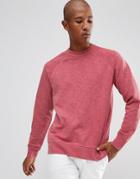 Weekday Jaxon Washed Sweatshirt - Pink