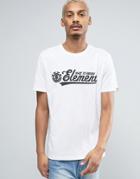 Element Signature Logo T-shirt Optic White - White