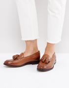 H By Hudson Fringe Loafers - Tan