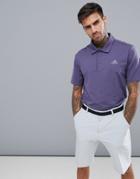 Adidas Golf Ultimate 365 Polo Shirt In Purple Cy5400 - Purple