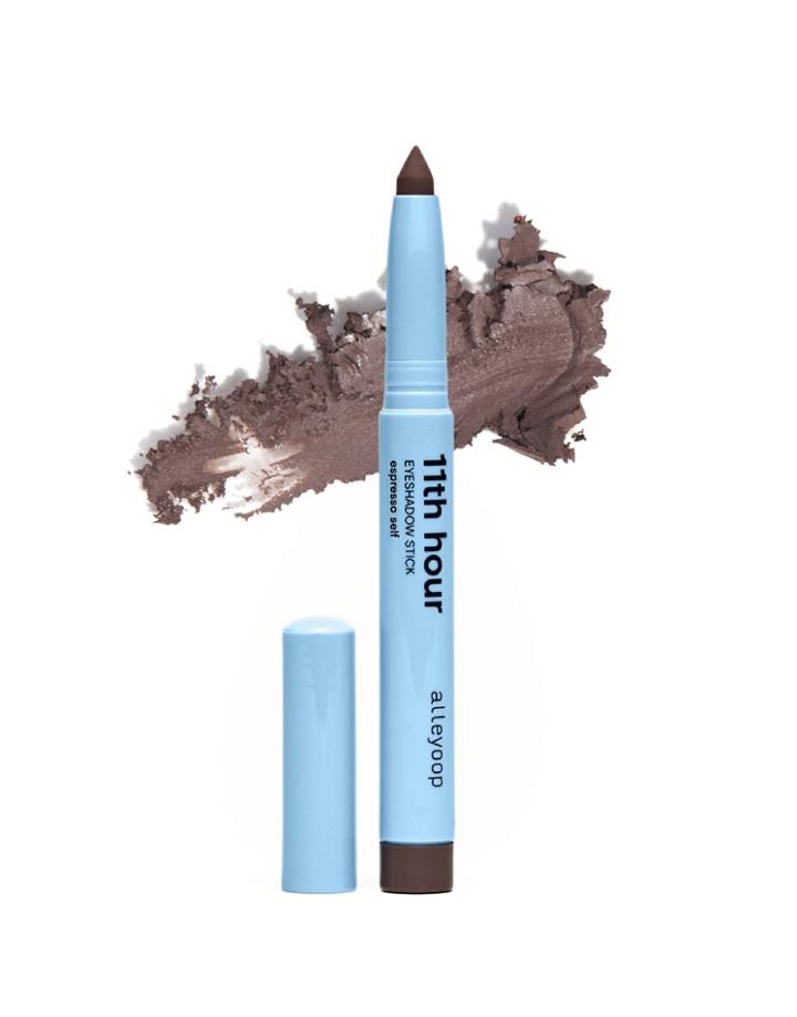 Alleyoop 11th Hour Cream Eyeshadow And Liner Stick - Espresso Self-brown