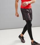 First Printed Running Shorts - Red
