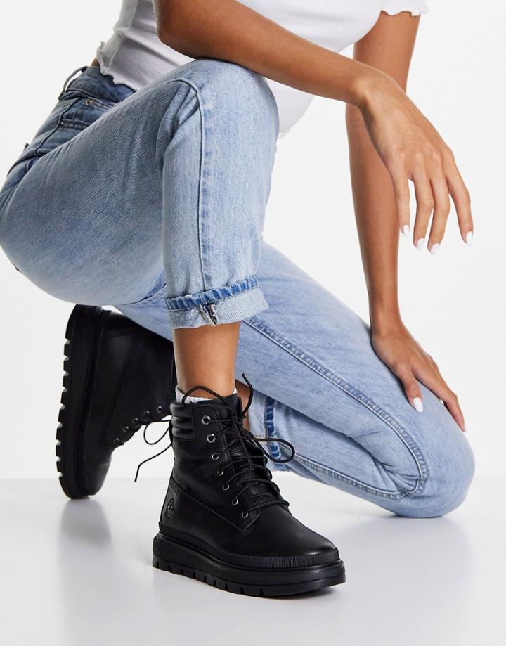 Timberland Ray City 6 Inch Boots In Black