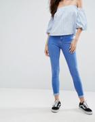 New Look Supersoft Super Skinny Jeans - Blue