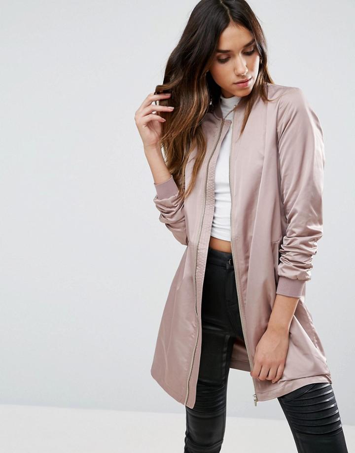 Vila Longline Bomber - Purple