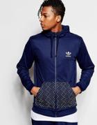 Adidas Originals Budo Zip Hoodie Az6363 - Blue