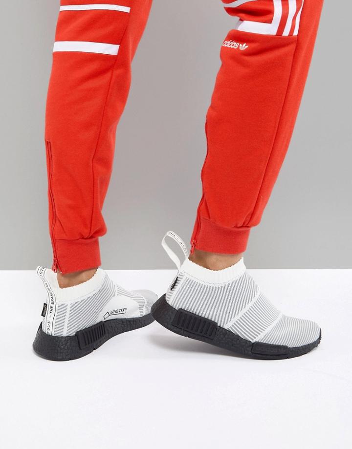 Adidas Originals Nmd Cs1 Gore-tex Sneakers In White
