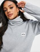 Eivy Peg Cropped Fleece In Gray-grey
