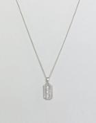 Chained & Able Silver Mini Blade Necklace - Silver