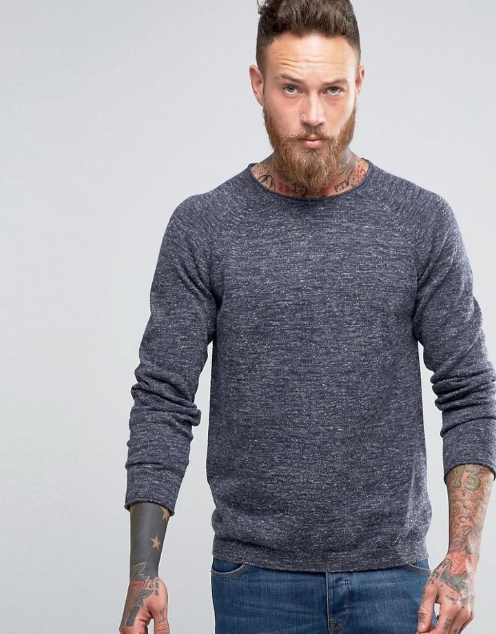 Nudie Vladimir Sweater - Navy