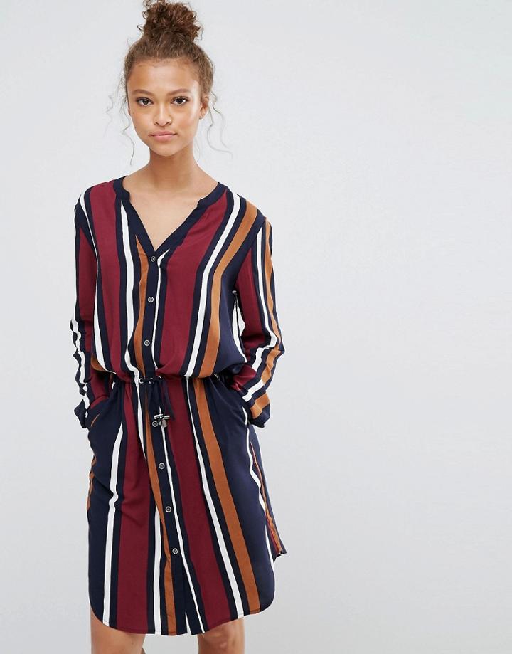 B.young Tie Waisted Dress - Multi