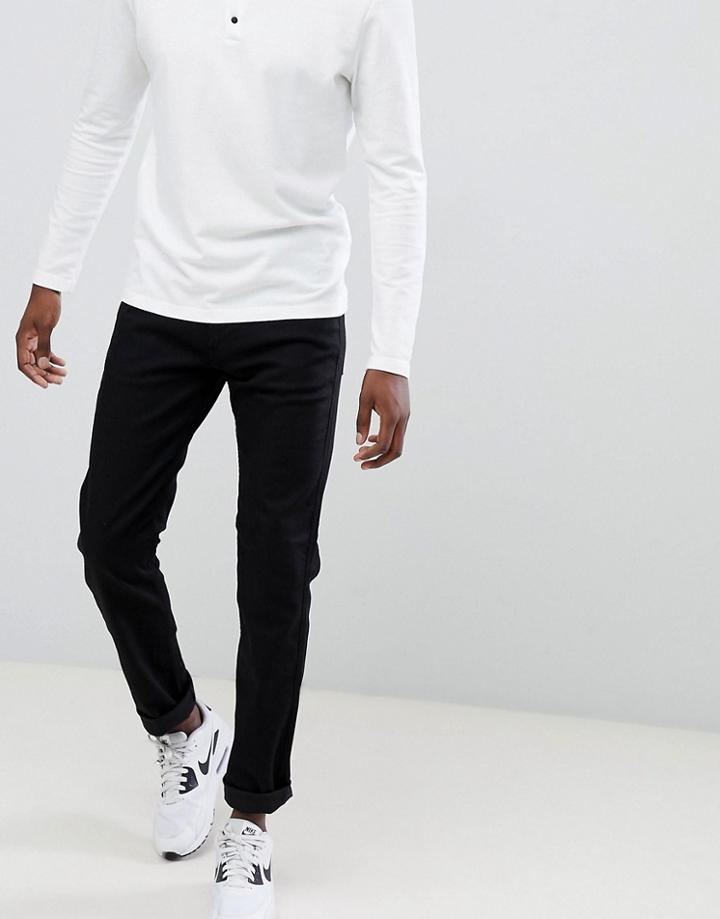 Replay Anbass Slim Stretch Jeans In Black