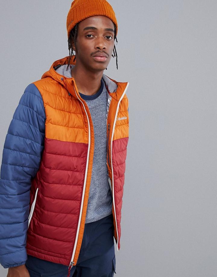 Columbia Powder Lite Hooded Jacket In Multi - Multi