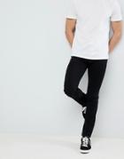 Emporio Armani J06 Slim Fit Black Jeans - Black