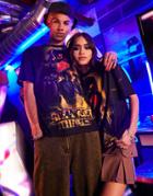 Reclaimed Vintage X Stranger Things Unisex T-shirt With Character Graphic Print-multi