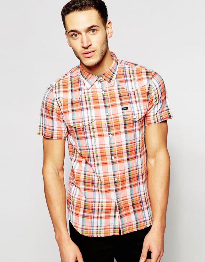 Lee Western Shirt - Red