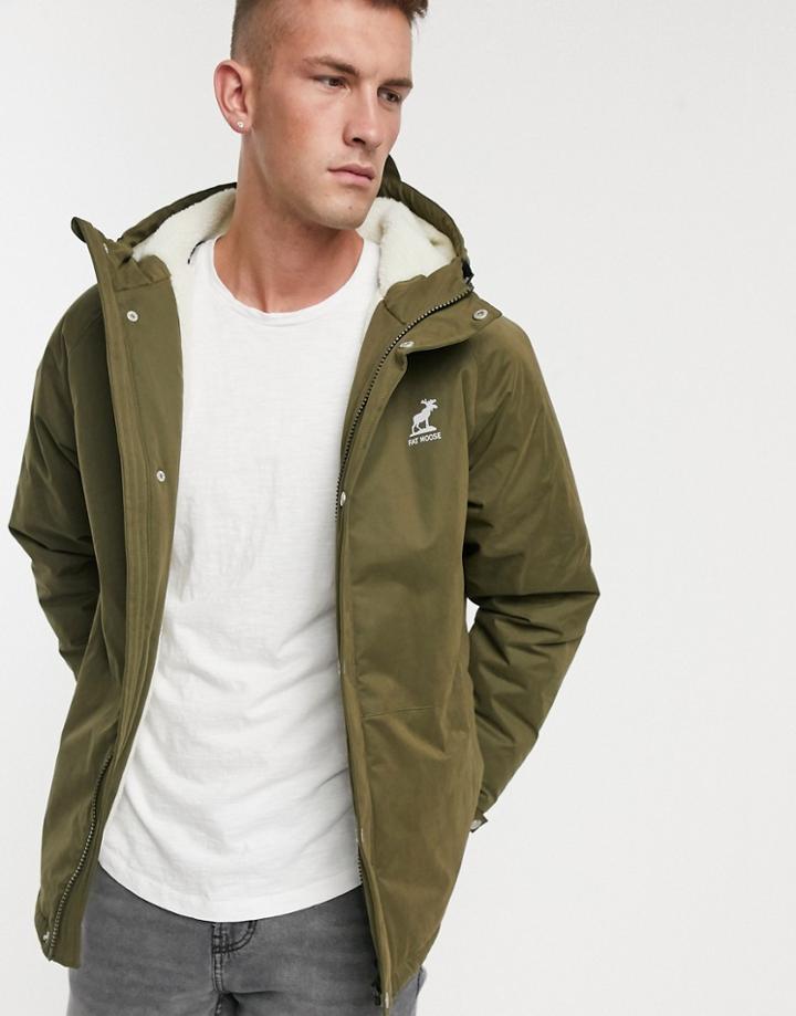 Fat Moose Sherpa Lined Hooded Parka