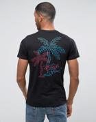 Friend Or Faux Knight Back Print T-shirt - Black