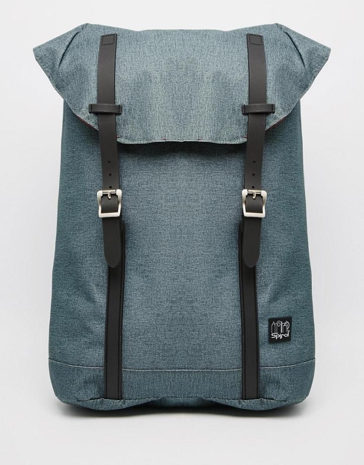 Spiral Hampton Backpack In Gray - Gray