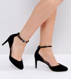 Asos Swallow Wide Fit Heels-black