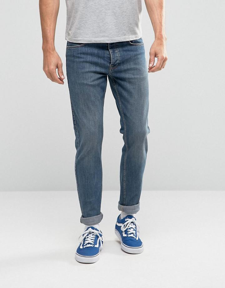 Dr Denim Clark Slim Jeans - Blue