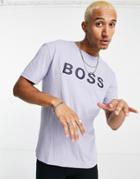 Boss Athleisure Tee 6 T-shirt In Blue-blues