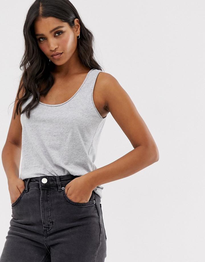 Allsaints Emelyn Tank-gray
