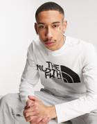 The North Face Standard Long Sleeve T-shirt In White
