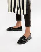 Lipsy Black Loafer With Tassle - Black