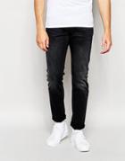 Esprit Slim Fit Jeans In Black - Black