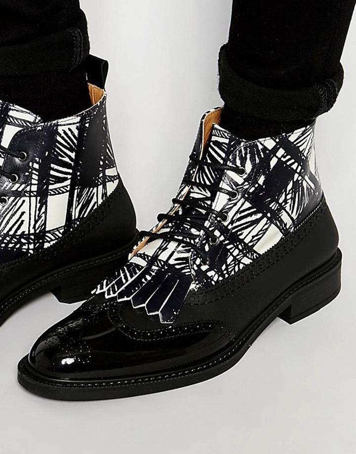 Vivienne Westwood Brogue Boots - Black