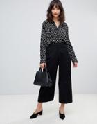 Selected Adele Cropped Pants - Black