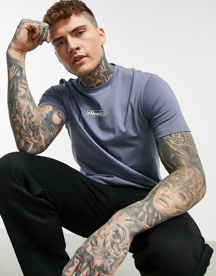 Ellesse Bamboo T-shirt In Blue