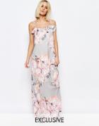 Every Cloud Botanical Floral Katie Frill Maxi Dress - Multi