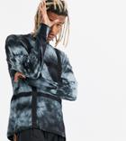 Collusion Long Sleeve T-shirt In Acid Wash With Straps