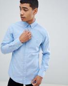 Boss Mabsoot Slim Fit Buttondown Oxford Shirt In Light Blue - Blue