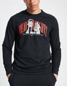 Nike Training Heavy Weights Crew Neck Sweatshirt In Black