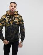 Adidas Originals Camo Hoodie In Green Ce1547 - Green