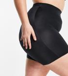 Asos Design Curve Smoothing Control Short In Black